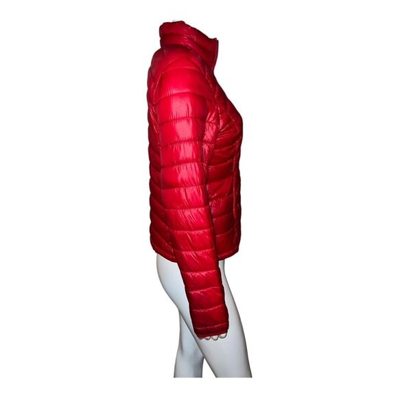 Old Navy Women's Red Puffer Jacket Medium EUC - Picture 3 of 7